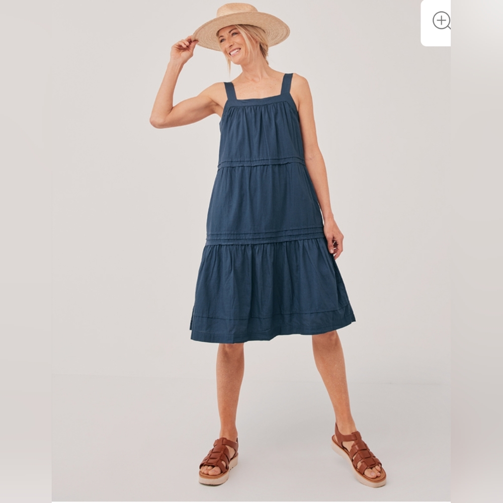 Pact Navy Blue Women's Dress